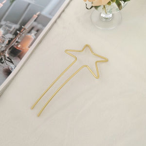 Minimalist Fashion Young Adult Back Head Updo Gadget Hairpin Cute Headwear Elegant Metal Hairpin Accessories Hair Plug