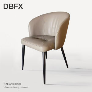 DUOBAOFUXING | Sleek Modern Dining Chair Designer Simple Backed