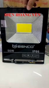 Đèn pha 50W ánh sáng trắng siêu đẹp siêu sáng chất lượng ESNCO bảo hành 1 năm đổi mới thích hợp cho công trình sân vườn