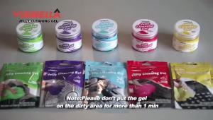 VISBELLA เจลทำความสะอาด เจลดูดฝุ่น รับประกันไม่เหลว มีกลิ่นหอม สไลม์ดูดฝุ่น มาตรฐาน USA ของแท้ 100%