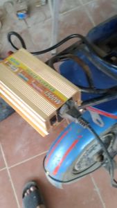 Bộ kích 48v cắm xe điện lên 220V bộ đổi nguồn ắc quy inverter 48V lên 220V 1500W