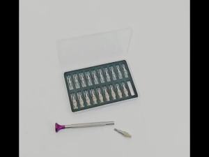 20pcs Watch Hands Fitting Setting Presser Pusher Setter PEEK &Steel Watch Needle Holder Watch Repair Tool for Watchmakers