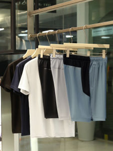 Quần Short Thể Thao Nam Mùa Hè Nhẹ Nhanh Khô Không Dính Mồ Hôi Quần Dài Thường Ngày Thời Trang Thành Phố Cạp Vừa