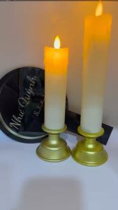 Đèn hình cây nến trang trí decor sử dụng pin . Dùng trang trí bàn tiệc cưới  sinh nhật  phòng khác  phòng ngủ .