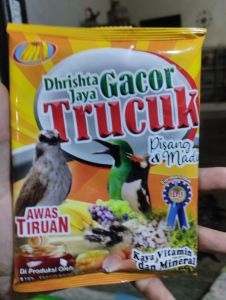 trucuk gacor makanan burung trucuk varian pisang madu