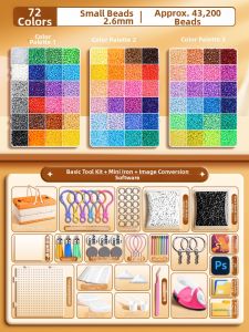 MINGZHUO | Complete DIY Bean Art Kit Tool Set