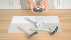 Dụng Cụ Rửa Chén Bát Có Tay Cầm Miếng Cước Cọ Xoong Nồi Có Tay Cầm Bền Chắc Chắn