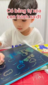 [16 Inch] Bảng Viết Tự Xóa 16 Inch Đa Sắc Bảng Vẽ Tự Xóa 12 inch 13 inch 16 inch Thế Hệ Mới Thông Minh Bảng LCD Tự Xóa 16 Inch Bảng ĐIện Tử Tự Xóa 16 Inch Sạc Pin Cao Cấp- Dừa Shopkids