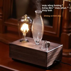 Máy Khuếch Tán Hương Thơm Bằng Sợi Vonfram Cổ Điển Với Tinh Dầu Gỗ Đàn Hương Chức Năng Tạo Độ Ẩm Và Đèn Chiếu Sáng Để Trị Liệu Bằng Hương Thơm