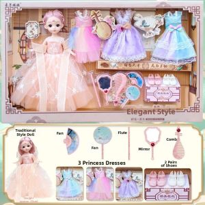 Princess Dress-up Doll Toy Set