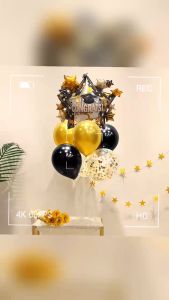 Graduation Party Balloon Centerpieces For Table Party Decorations Set Grad Congratulations For Graduation Party Stand Stick Holder With Base For Floor Party Needs