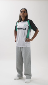 PETRONAS Shuttlehearts Champion Polo Jersey - White