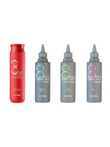 Masil 8-second genuine hair mask hot dye repair dry and soft hair conditioner water liquid hair mask