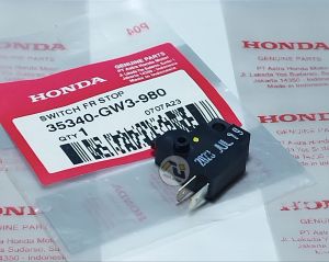 Switch swit rem depan kanan Honda beAT/supra/vario/scoopy/karisma/spacy/Blade/revo ALL matic Honda original