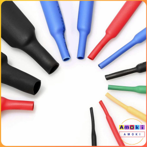 Amoki Heat Shrink Tubing Insulation Shrinkable Tube 2:1 Sleeve Kit Electrical Connection Wire