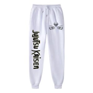 Mens Animated Printed Sports Pants Sports Jogging Pants Running Pants Wool Lined Casual Pants and Pockets Cosplay Clothing