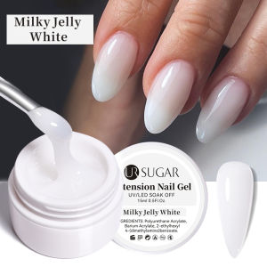 UR SUGAR 15ml/Box Extension Nail Gel Jelly White Clear UV Gel Hard Gel Extension Gel Nails Finger French Nail Art Manicure