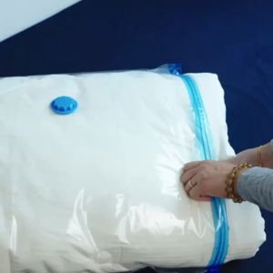 ถุงสูญญากาศปิดผนึกไม่รั่วไหล ใช้ซ้ำได้หลายครั้ง ดีไซน์อเนกประสงค์ สำหรับเก็บเสื้อผ้าให้ประหยัดพื้นที่ HE0066