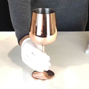 520ml Gelas Wine Goblet Stainless Red Wine Glass Goblet Stainless Gelas Minum Wine