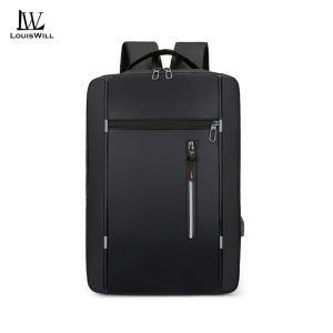 LouisWill Bag Men Laptop Backpack Travel Backpack Business Bag College Backpack USB Charging Casual Shoulder Bag Anti Theft Back Pack School Bag Camping Bag