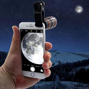 8x HD Clip-On Smartphone Telephoto Lens Portable Zoom for Enhanced Night Photography Stargazing and Outdoor Exploration