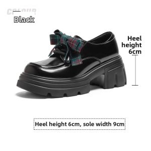 Josiny | New Winter Thick Sole Loafer Shoes Women