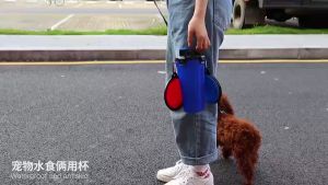 Pet Dog Cat Silicon Foldable Food Bowl Dog Bowl Pet Travel Folding Bowl