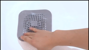 2Pcs Silicone Drain Cover Sink Strainer Hair Catcher Shower Bathtub Protector Anti-Clog Reusable Penapis Longkang Bilik Mandi
