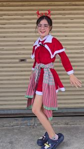 ผ้าขาวม้า ผ้าทอบ้านไร่ ใหญ่พิเศษ ใส่ไปคอนเสิร์ตโจอี้ เดอะวอยซ์ ใส่ไปรถแห่