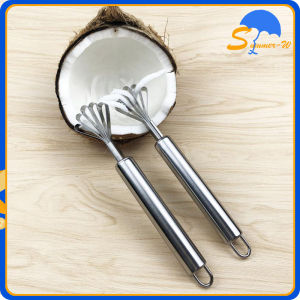 Kerokan Kelapa Stainless Koktail Buah Coconut Shaver Alat Pengeruk Daging Buah Kelapa