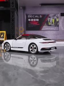 Tỉ Lệ 1:32 Diecast 911 Targa Panamera Xe Thể Thao Đồ Chơi Mô Hình Có Cửa Có Thể Mở Được Mô Phỏng Tinh Tế Nội Thất Lốp Cao Su Dành Cho Người Thu Thập