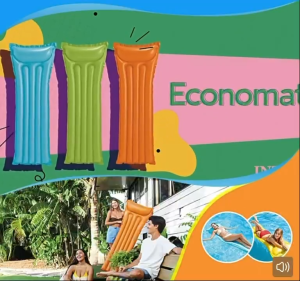 BINLU COD Ready Stock Inflatable Pool Float for Adults Kids Heavy Duty Swimming Pool Floating Mat Water Hammock Mattress Salbabida Summer Beach Party Accessories Thickened PVC Foldable Floating Bed Water Lounge Air Mattress Fast Ship