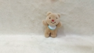 Gantungan Kunci Bulu Lucu Gemoy Butter Bear Keychain