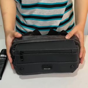 Tas Pinggang Pria WaistBag Pria Tas Outdoor Waistbag Waterproof Tas Selempang Pria Import