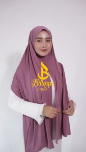 Hijab Pashmina Oval Jersey Super Premium