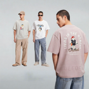 Jack Jones | New Summer Cartoon Animal Print Short Sleeve T-shirt