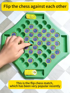 Childrens Flip Chess Memory Game Creative Educational Training Toys Tabletop Game Interactive Toys