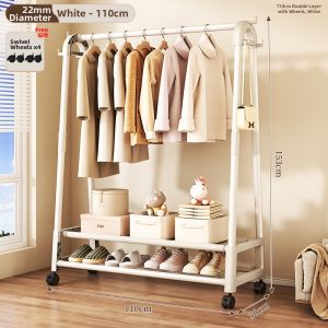 JIAJIESHI | Simple Movable Indoor Clothes Rack