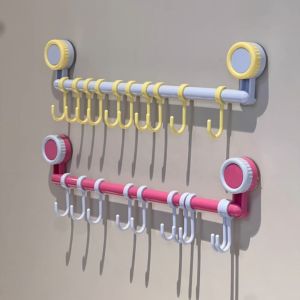 Dopamine Móc Treo Phòng Tắm Không Cần Đục Lỗ Móc Treo Bằng Nhựa Móc Treo Khăn Móc Treo Tường Móc Treo Bằng Silicon Móc Treo Bằng Nhựa