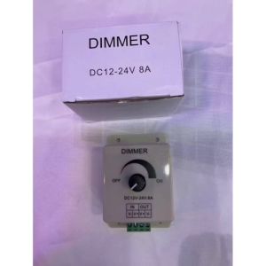DIMMER  8A  ดิมเมอร์ หรี่ไฟ DC12-24VDC.
