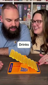 Tilt N Shout Game - Fun Family Party Game