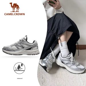 Lạc Đà vương miện của phụ nữ Giày chạy bộ mềm mại chịu mài mòn shock-hấp thụ Giày chạy bộ trọng lượng nhẹ & Giày Sneaker thoáng khí cho đi bộ đào tạo phòng tập thể dục bỏ qua & mặc giản dị