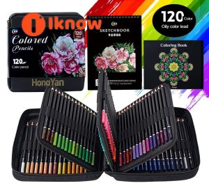 Tôi Biết Bộ bút chì màu cao cấp 120 màu-Lý tưởng cho các nghệ sĩ sinh viên và người có sở thích