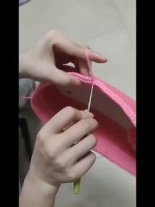 59Pcs/Set Crochet Set DIY Beginner Crochet Hook Kit With Storage Bag Material Pack Portable Sewing Knitting and Storage Tools