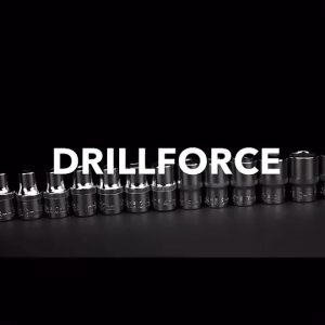 Drillforce 8-36mm Wrench Socket 1/2" Drive Short Adapter Spanner Converter Reducer Electric Spline Ratchet Car Auto Repair Tool