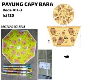 (BUBBLEWRAP) PAYUNG ANAK MOTIF SANRIO + PELUIT
