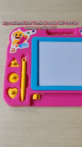 Mainan Papan Tulis Anak Magnet - Drawing Board Magnetic - Buku Coretan - Papan Coret