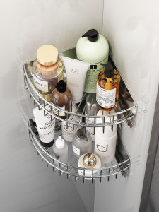 Drainable Easy-Install Bath Storage Rack