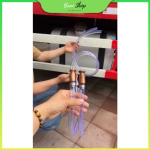 *ส่งด่วน* สายดูดน้ำมัน พร้อมบอลวาล์ว กาลักน้ำ เติมน้ำมันใส่ขวด ถ่ายน้ำตู้ปลา ยาว 2 ม. รับประกันสินค้า 1 ปี