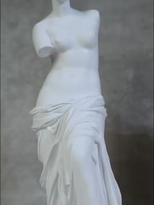 Resin Venus De Milo Statue - Greek Mythology Aphrodite Sculpture Goddess Figurine for Art Home Office Decorations